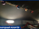 Новогодняя красота в ростовском автобусе