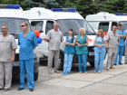 Подстанции «скорой помощи» Ростова получили девять новых машин