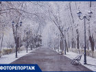 В конце марта в Ростове выпал снег