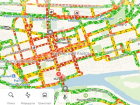 Десятибалльные пробки сковали центр Ростова-на-Дону