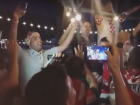Безумные хорватские фанаты взорвали песней ночной Ростов