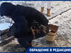 Мучающий орла мужчина в Ростове попал на видео