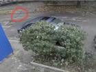 Падение железной трубы с седьмого этажа сняла «скрытая камера» в Ростове