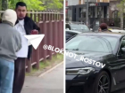 Неадекват на «бэхе» без номеров напал на женщину на Театралке в Ростове