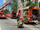 Спасатели потушили пожар в центре Ростова