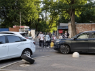 На Семашко в Ростове Hyundai по инерции наехал на женщину после удара «Газели»