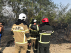 Из-за угрозы распространения на пожар под Ростовом направили подкрепление