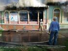 «Завистливые» конкуренты сожгли магазин тканей и швейное ателье под Ростовом на видео