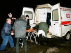 Мужчина и женщина получили травмы в перевернувшейся на скользкой трассе иномарке в Ростовской области