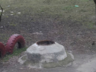 Любители металлолома оставили один из дворов в Ростовской области без канализационных крышек