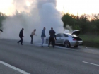 Шикарный BMW сгорел за считанные минуты под Ростовом несмотря на слезы и душевную боль владельца
