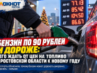 Бензин по 90 рублей и дороже: чего ждать от цен на топливо в Ростовской области к Новому году