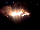 На видео попал страшный пожар в центре Ростова