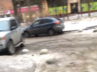 "Ледяной" Ростов стал похож на город из фильма-катастрофы