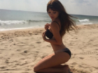 Соблазнительную фигуру показала звезда Playboy ростовчанка Мария Лиман на пляже в Монте-Карло 