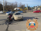 В Ростове в ДТП пострадал мотоциклист