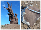 В Ростовской области разрушается памятник «Конники»