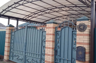 Металлические навесы с двойным запасом прочности под ключ. - 