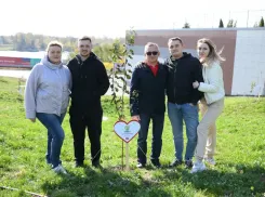 В микрорайоне «Красный Аксай» в День древонасаждения посадили 235 деревьев