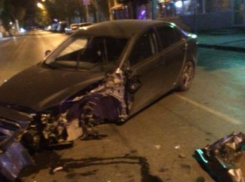 Пьяный водитель в Ростове пытался скрыться от ДПС и влетел в Mitsubishi