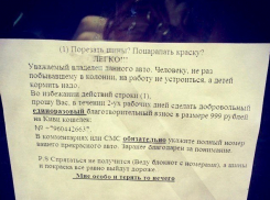 “Автотеррористы” требуют ростовчан перевести на свой электронный счет 999 рублей