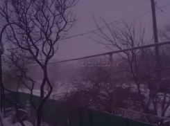 Уникальное погодное явление сняли на видео шокированные жители под Ростовом