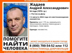 54-летний мужчина пропал в Ростове