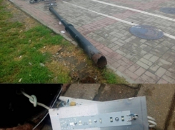 Новый светодиоидный фонарь в Ростове не простоял и недели