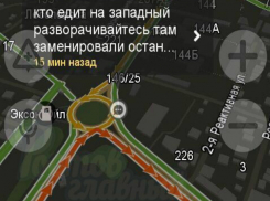 «Заминированная» автобусная остановка блокировала движение автомобилей в Западном районе Ростова 