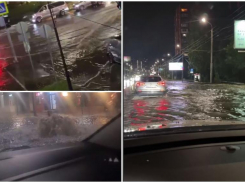 Мощный ливень с градом накрыл Ростов-на-Дону ночью 26 июня