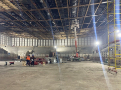 В Ростове капремонт Дворца спорта завершен на 50%