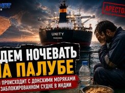 Будем ночевать на палубе: что происходит с донскими моряками на заблокированном судне в Индии