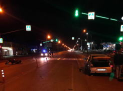 Мотоциклист без водительских прав попал в ДТП под Ростовом