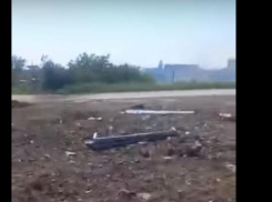 Потерявший управление беспилотник рухнул 3 июня на пустырь в Таганроге