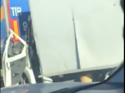 Видео кровавого ДТП с зажатой «Газелью» ввело в оцепенение автомобилистов в Ростовской области