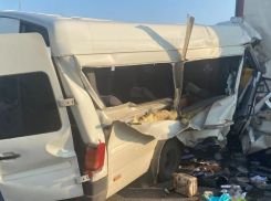 На трассе произошло смертельное ДТП с маршруткой, ехавшей в сторону Ростова