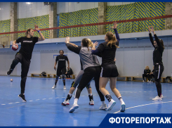 В преддверии победного матча ГК «Ростов-Дон» провел открытую тренировку