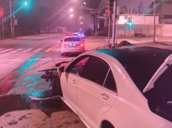 В Ростове поймали водителя «Мерседеса», сбежавшего с места ДТП