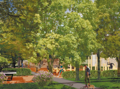 Комсомольский сквер в Советском районе Ростова благоустроят за 68,3 млн рублей