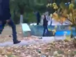 Трансформацию ростовского мужчины в инопланетное существо засняли горожане