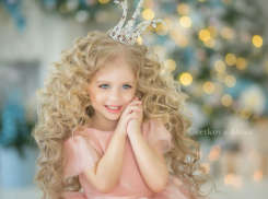 Прекрасная принцесса Валерия в конкурсе «Звездочки Нового года-2017» 