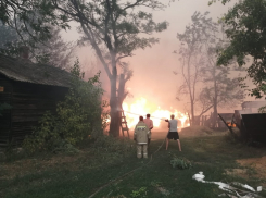 В Усть-Донецком районе площадь пожара выросла до 252 гектаров 