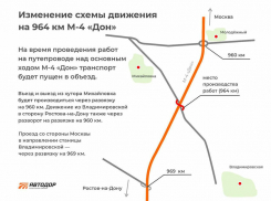 В Ростовской области на М-4 «Дон» будут месяц ремонтировать мост 
