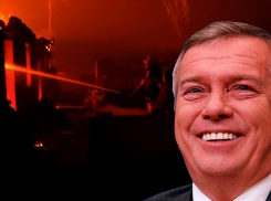 Нет выборов — нет нужды: губернатор Голубев решил остаться дома, пока станицу в регионе уничтожает огонь