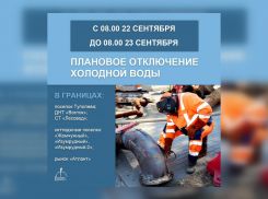 В части Ростова и области отключат холодную воду
