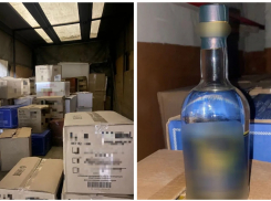 Склад «палёнки» с алкоголем в гараже накрыли полицейские в Ростовской области