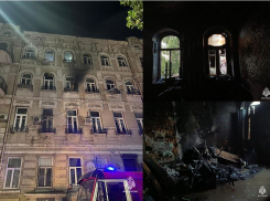 В Ростове ночью вспыхнул пожар в доходном доме им. Я.Г. Эсса 