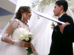 Трогательную свадьбу двукратного олимпийского призера и красавицы Насти в Ростове сняли на видео