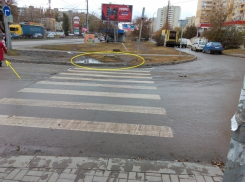 Ростовские пешеходы пожаловались властям на «зебру» в никуда
