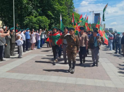 Ростов встречает День пограничника боевым расчетом и шествием ветеранов